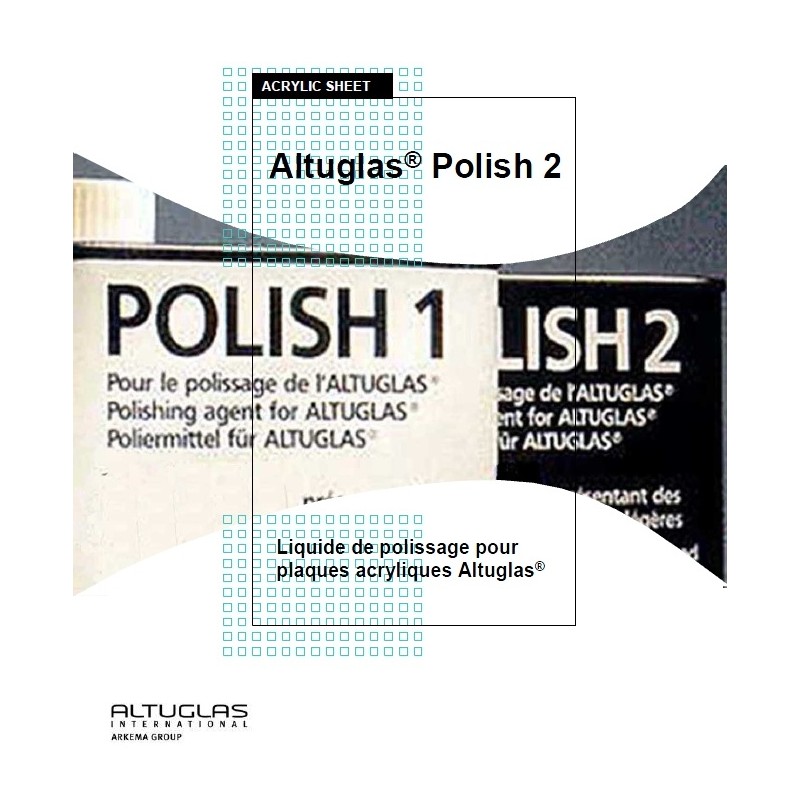 Polish2 pour miroir acrylique - Altuglas Polish n°2