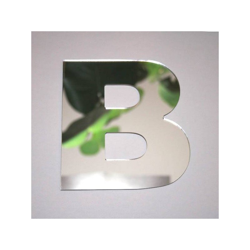 Miroir lettre B Arial