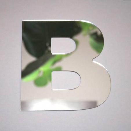 Miroir lettre B Arial