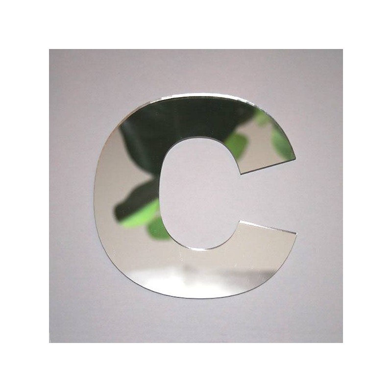 Miroir lettre C Arial