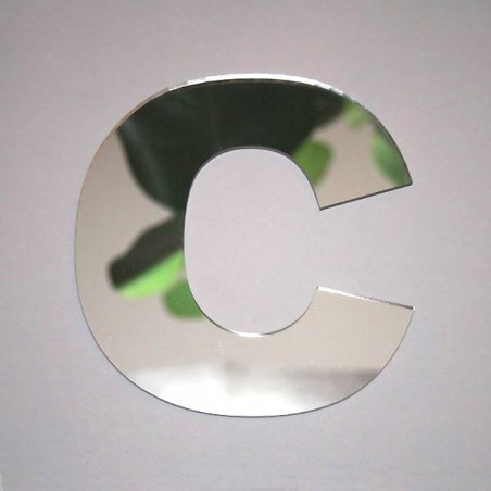 Miroir lettre C Arial