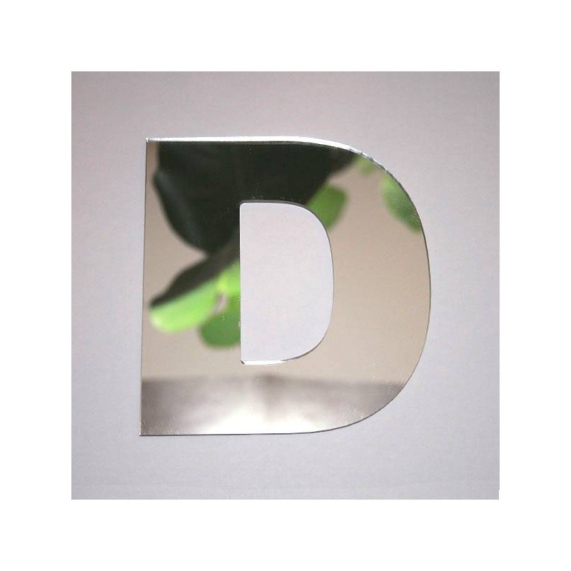 Miroir lettre D Arial