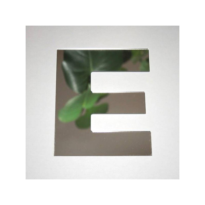 Miroir lettre A Arial