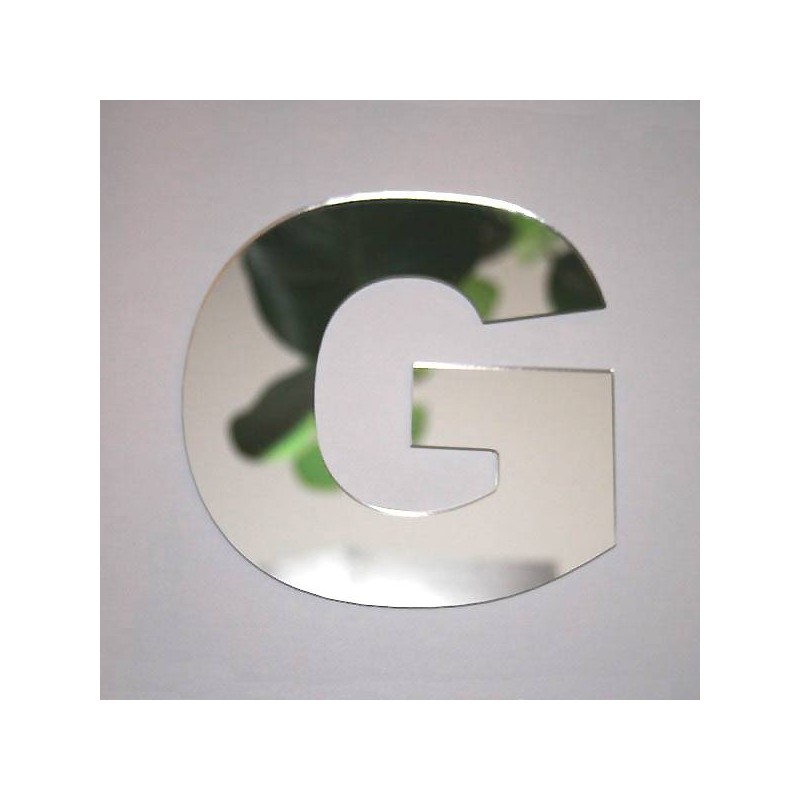 Miroir lettre A Arial
