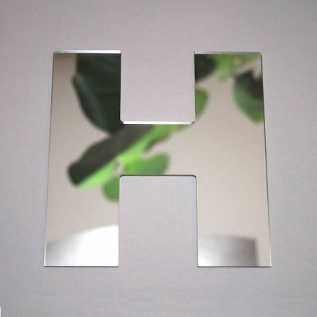 Miroir lettre A Arial