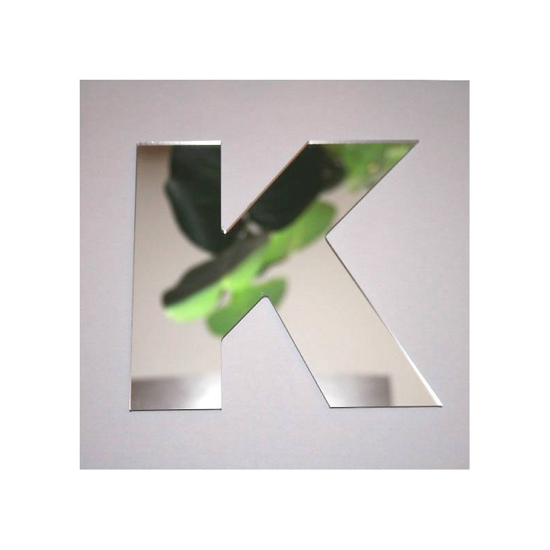 Miroir lettre K Arial