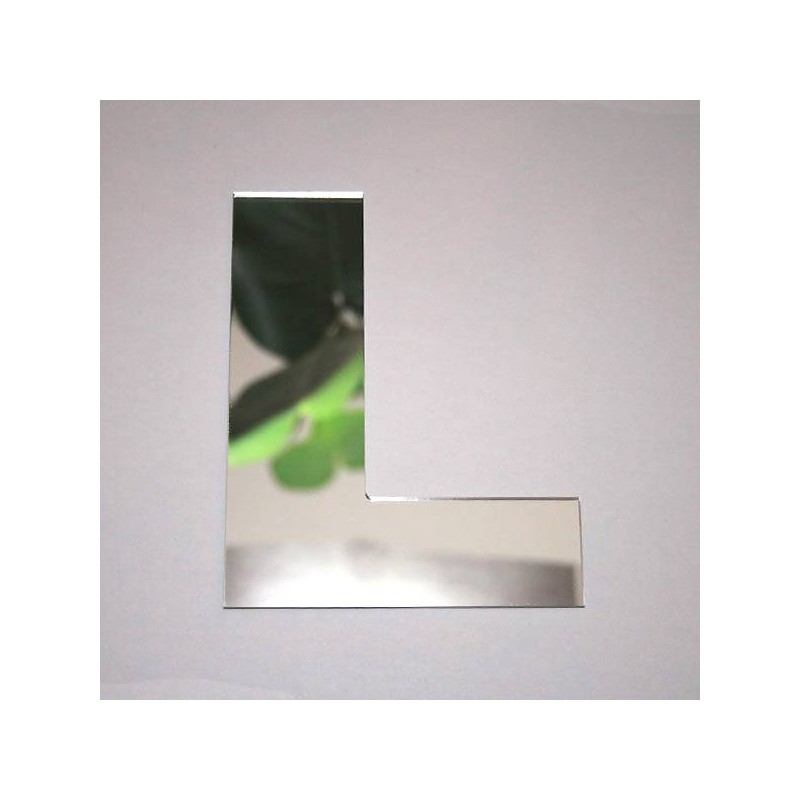 Miroir lettre L Arial