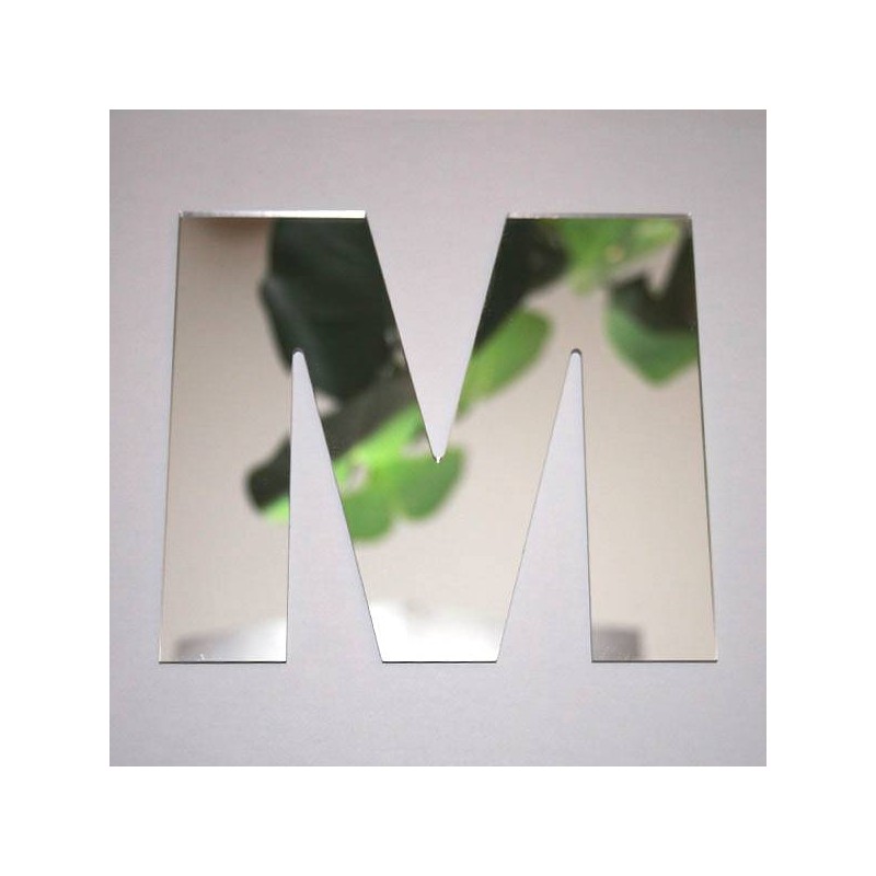 Miroir lettre A Arial