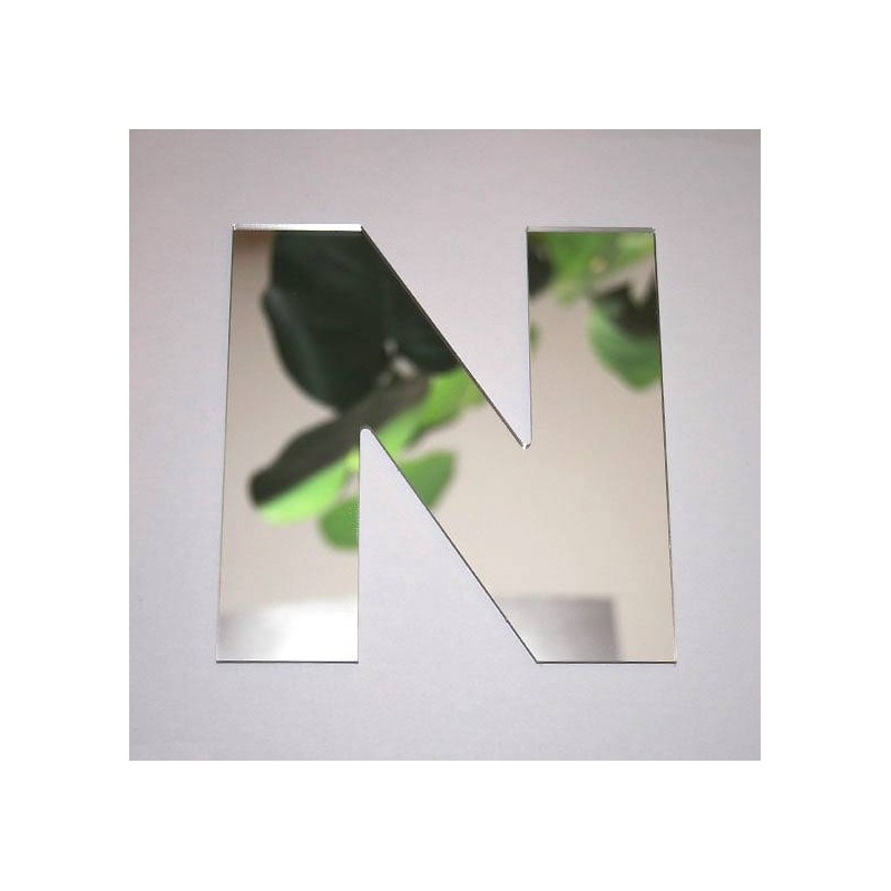 Miroir lettre A Arial