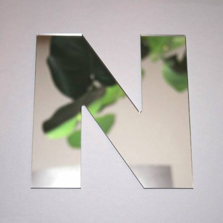 Miroir lettre N Arial