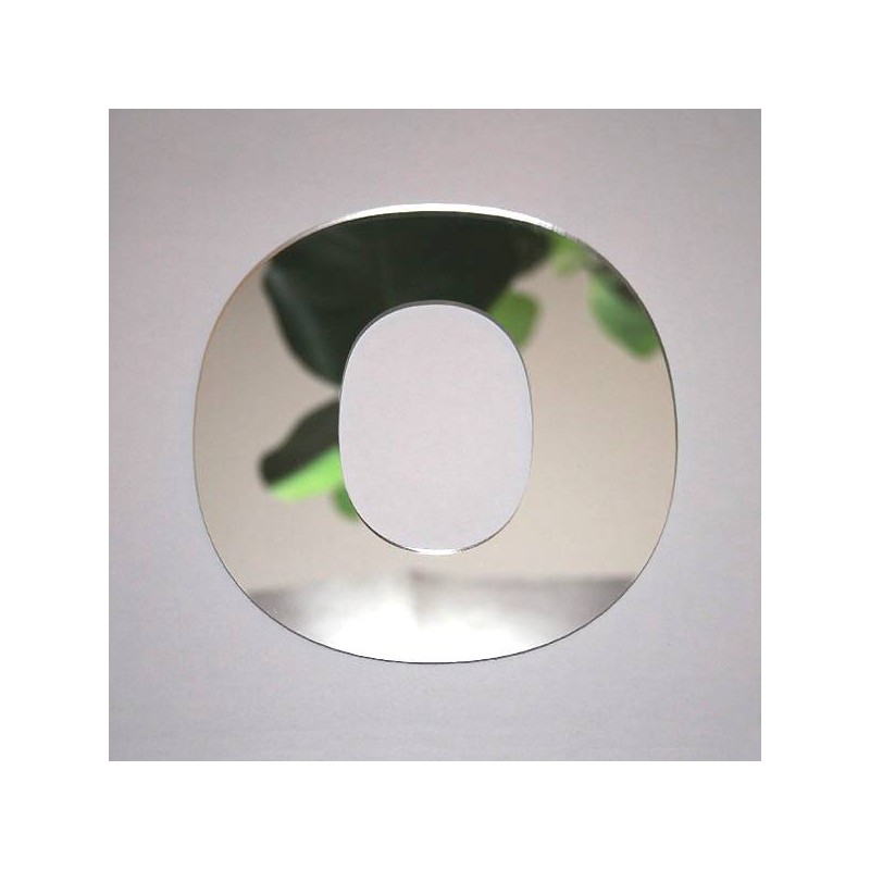 Miroir lettre A Arial