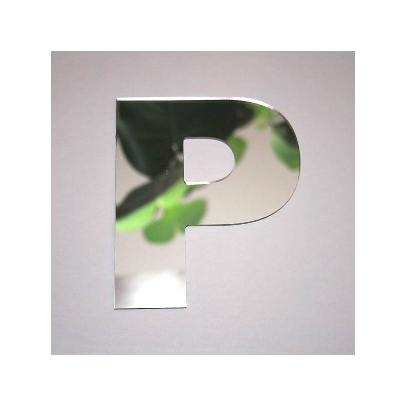Miroir lettre A Arial