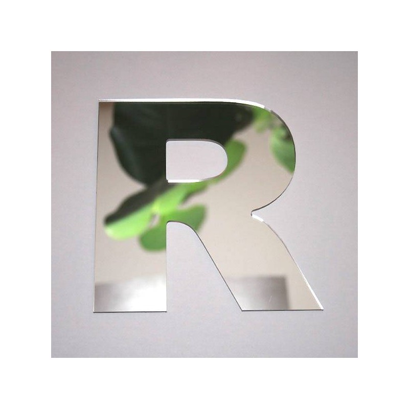 Miroir lettre R Arial