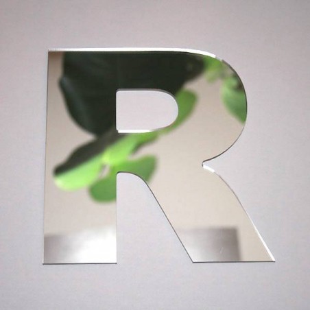 Miroir lettre R Arial