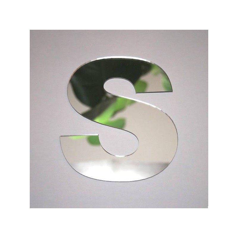 Miroir lettre A Arial