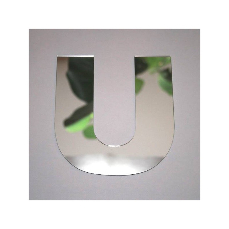 Miroir lettre U Arial