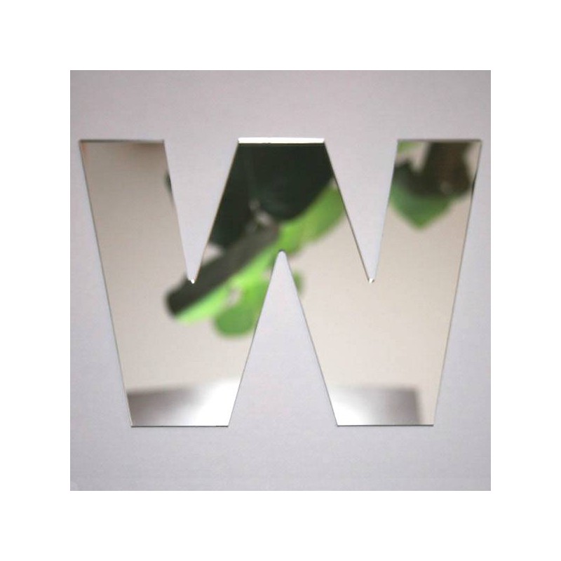 Miroir lettre A Arial