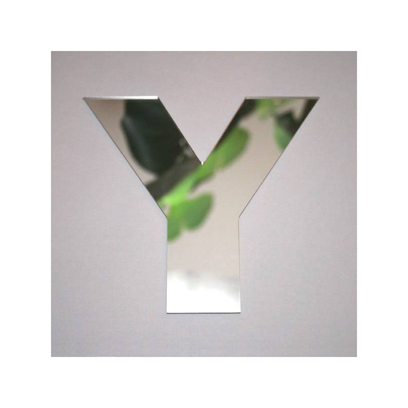 Miroir lettre Y Arial