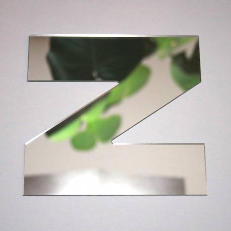 Miroir lettre Z Arial