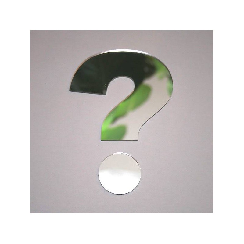 Miroir lettre A Arial