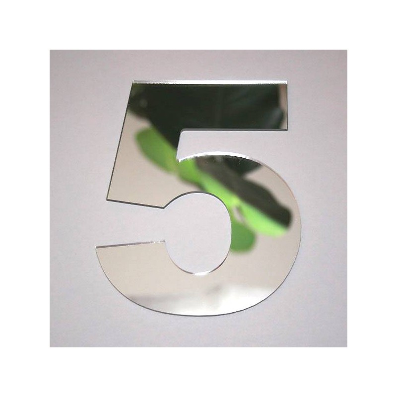 Miroir lettre A Arial