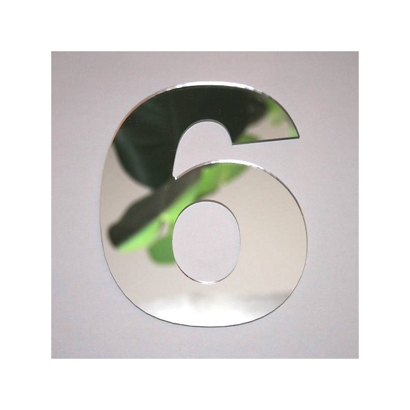 Miroir lettre A Arial