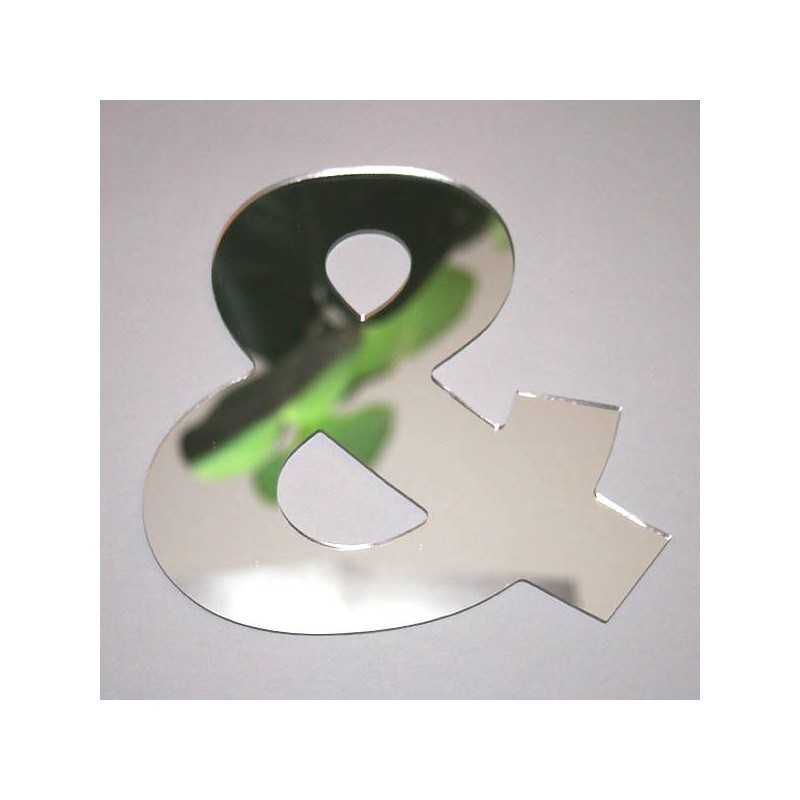 Miroir lettre A Arial