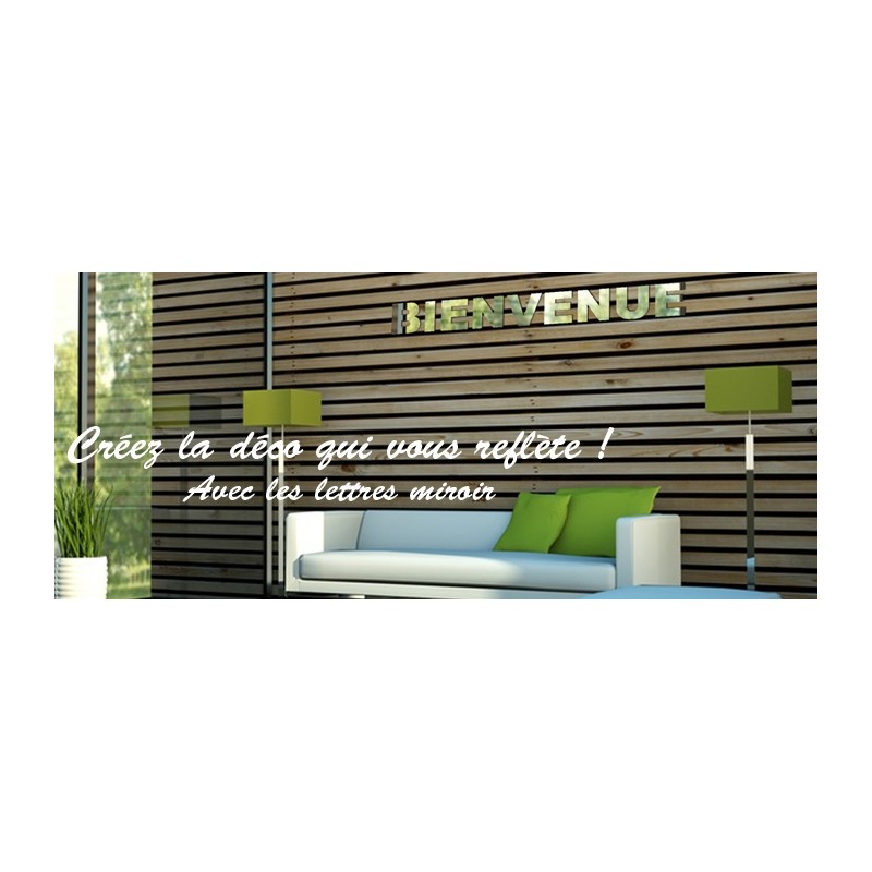 Décoration phrase positive personnalisable