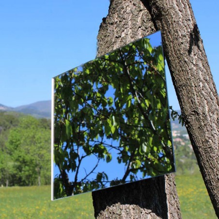 Miroir à accrocher carré