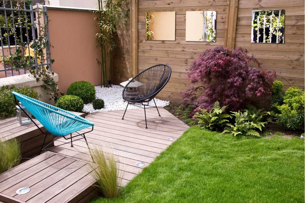 Miroir Jardin