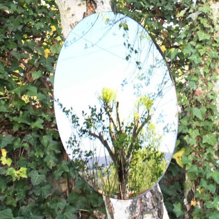 Miroir à accrocher rond