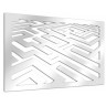 Miroir design labyrinthe