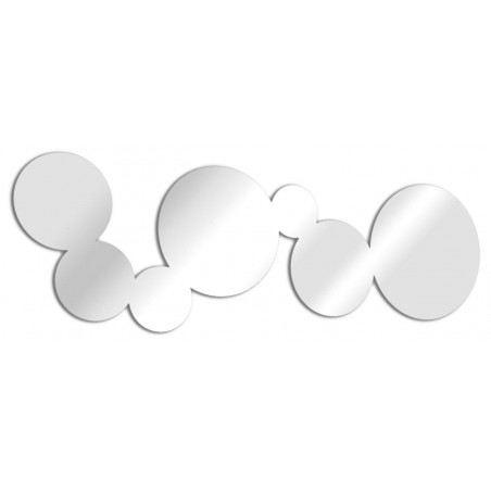 Spiegel-Design längliche Blasen