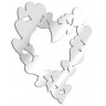 Specchio design cuori