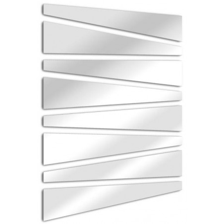 Mirror design trapezoid blades