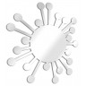 Espejo de diseño sol burbujas