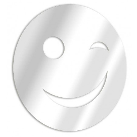 Specchio decorativo occhiolino smiley