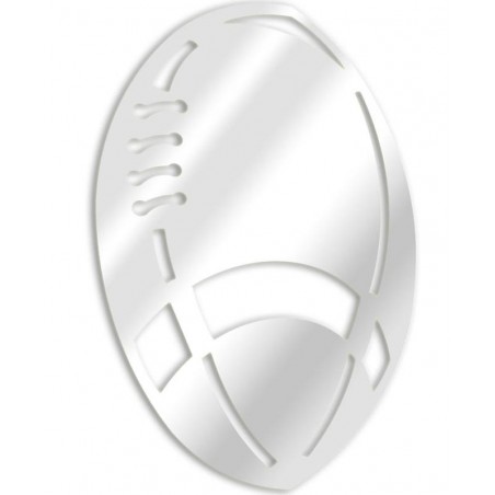 Pallone da rugby specchio decorativo