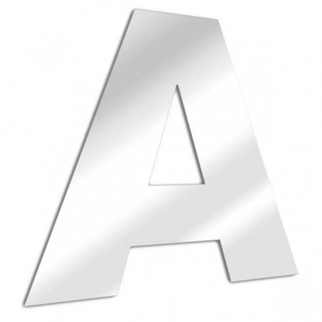 Mirror letter A Arial