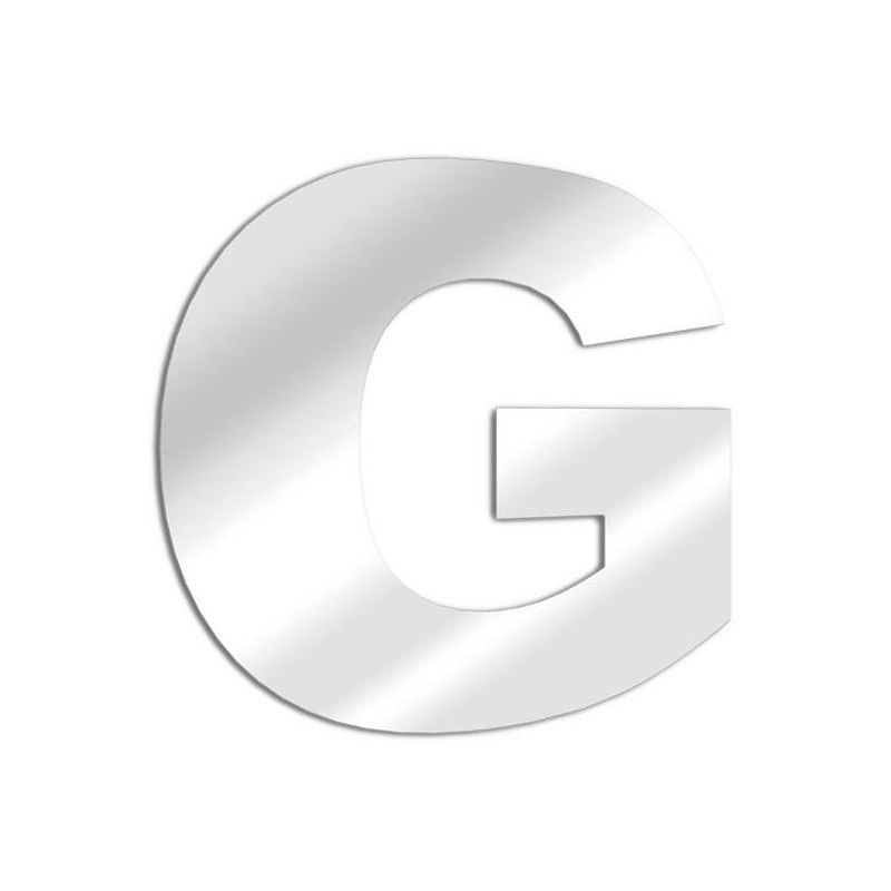 Specchio lettera "G" arial