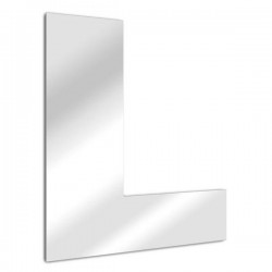 Letter mirror L Arial