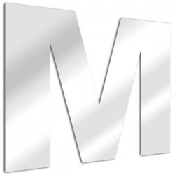 Mirror Letter M Arial