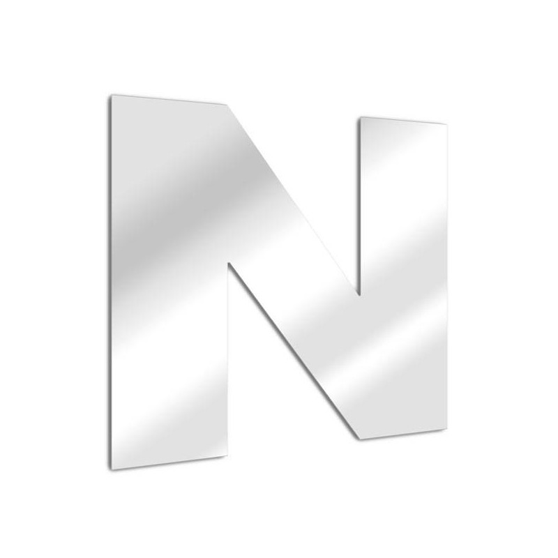 Lettere Specchi N arial
