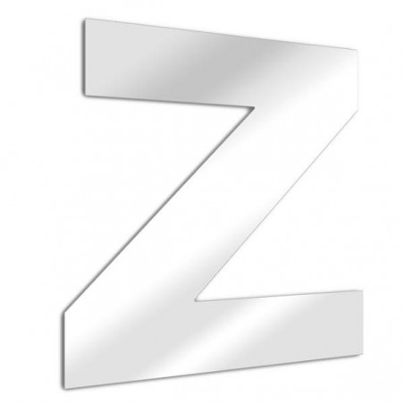 Letter mirror Z, Arial