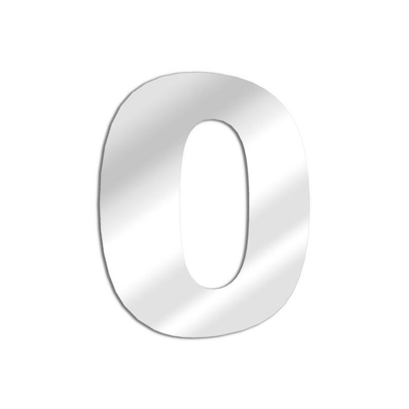 Numero specchi 0 arial